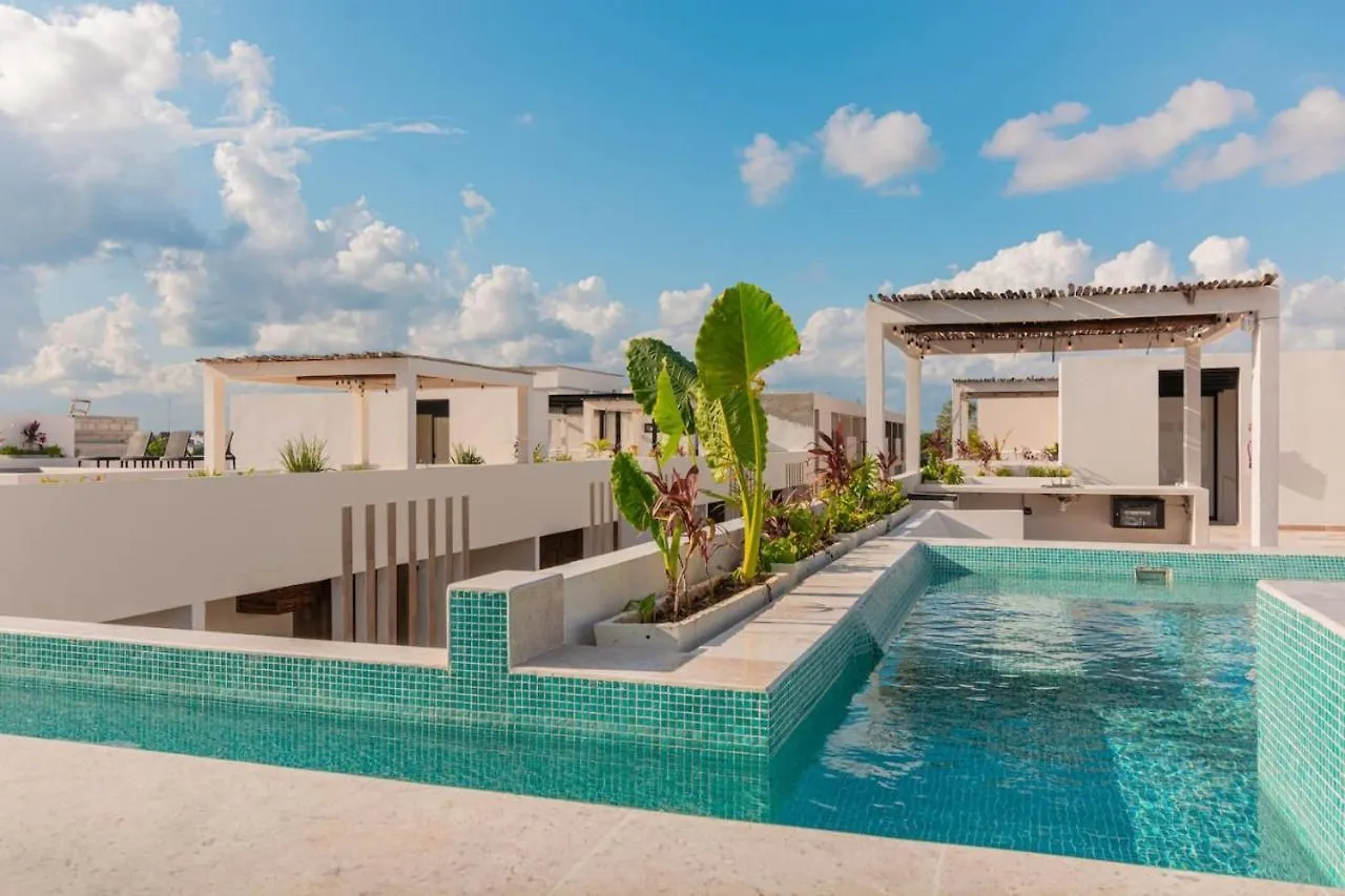 Luxury 2 Story Penthouse La Veleta 3Br Jacuzzi Apartment Tulum Mexico