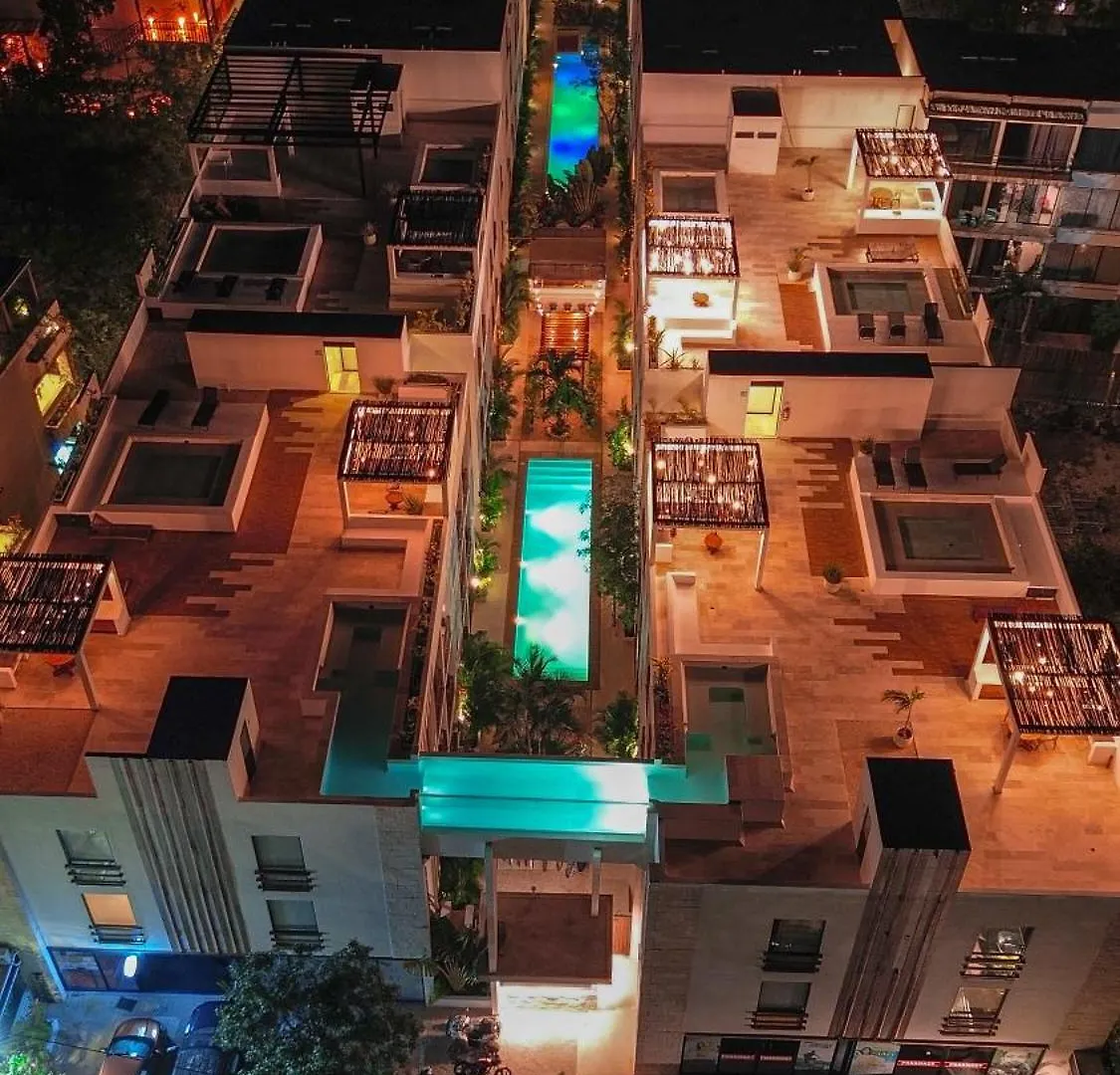 アパート Stylish 3Br Penthouse In Tulum Pool, Bbq, Gymアパートメント